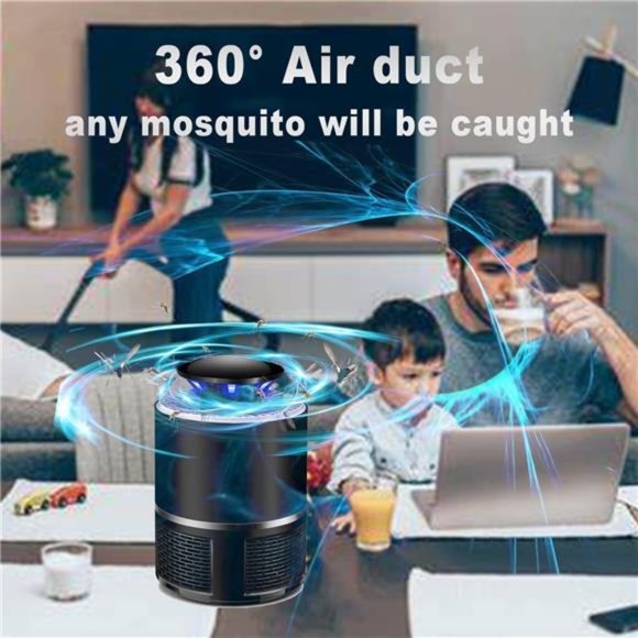 Bug Zapper,  Electric Mosquito & Fly Zappers/Killer - Hangable Mosquito Lamp - Picture 5 of 7